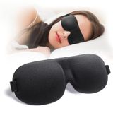 Joyzzz Uyku Maskesi, Işık Engelleme Göz Kapağı Yumuşak Gece Maskesi Unisex Uyku Seyahat Şekerleme Yoga için Göz Maskeleri için Ayarlanabilir Kayış ile (Siyah), 3D Konturlu Kupa Uyku Göz Bağı,