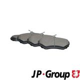 Jp Group 1163602210 Fren Balatası Ön Vw Cordoba Ibiza Toledo Caddy Golf Passat Polo 1.4 1.6 1.7 1.8 1.9 2.0 1988 2004 1163602210