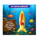 Jr.fish Sesli, Peluş Kedi Oyuncağı 17 Cm Matatabi Içerikli (kedi Nanesi/otu Içermez)