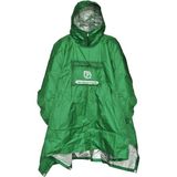 Jr Gear Hafif Su Geçirmez Panço Yağmurluk-Yeşil - Renkli - --