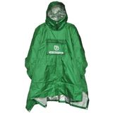JR Gear Hafif Su Geçirmez Yeşil Panço Yağmurluk