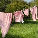 Jr Heart Battaniyeli Hastane Çıkışı - Pembe - 0 - 3 Ay