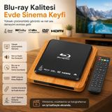 Jrıhz Blu-Ray/dvd Oynatıcı "blu-Ray Filmlerinizi 1080P Full Hd Izleyin" - Siyah