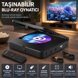 Jrıhz Blu-Ray/dvd Oynatıcı "disk ve USB Arşivinizi Tek Cihazda Açın" - Siyah