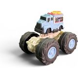 JRK Dev Tekerlekli Mavi Monster Truck Oyuncak Kamyon - Dev Tekerlekli Mini Kamyon