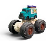 JRK Dev Tekerlekli Yeşil Monster Truck Oyuncak Kamyon - Dev Tekerlekli Mini Kamyon