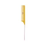 JRL PROFESSIONAL Teasing Comb İnce Uçlu Hacim Veren Krepe Tarağı J103 Sarı