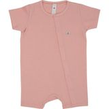 Jrmori Boydan Çıtçıtlı Basic Kısa Tulum - Pembe - 1,5 - 2 Yaş