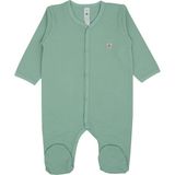 Jrmori Boydan Çıtçıtlı Basic Tulum - Yeşil - 1,5 - 2 Yaş