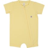 Jrmori Boydan Fermuarlı Basic Kısa Tulum - Sarı - 1,5 - 2 Yaş