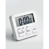 Js-303 Alarmlı Dijital Öğrenci Sınav Kronometresi 24 Saat Geri Sayım Cihazı Saat - Alarm / Kronometre Beyaz