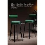 J&S QUALİTY Montaj gerektirmez bar sandalyesi 65 cm oturum yüksekligi