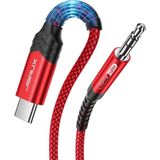 Jsaux USB C Mikrofon Adaptörü USB C - Çift 3.5mm Jack Aux Kulaklık Jakı Y Splitter Mic Ses Adaptörü, Samsung Galaxy S21/S20 ,huawei P40/P30 PRO/P20,ONEPLUS 7 Uyumlu CM0012 - Siyah - Gri