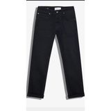 JSCO Erkek Normal Bel Fermuarlı Boru Paça Üst Kalite Jean Pantolon - Siyah - Mavi - 32 / 32
