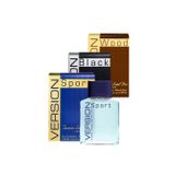 JSP Version Black, Version Wood, Version Sport Koleksiyon Seti (3X100ML EDT ) Erkek Parfüm