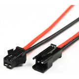 Jst Sm 2 Pinli 20Cm Kablolu Konnektör Seti 22Awg Erkek-Dişi Takım Kablo Soketi