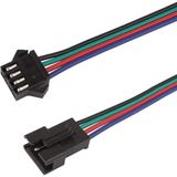 Jst Sm 4 pin Kablolu Konnektör Takım IC-261J-4 - Çok Renkli