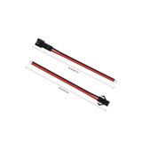 Jst Sm Kablo Erkek Disi Cift 15Cm 150Mm Model Ucak Helikopter Robot Lipo Lityum Lion Pil Aku Baglanti Kablosu
