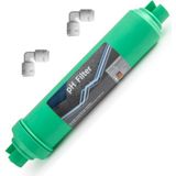 JSU Alkali pH / Mineral Filtre - Inline RO Sonrası Mineral Karışım Kartuşu (10 inç)