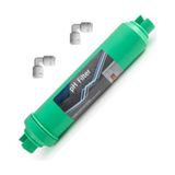JSU Alkali pH Mineral Filtre Kartuşu - Su Arıtma Cihazı RO Sonrası 10'' Inline