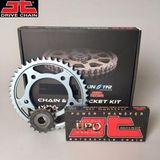 JT ZİNCİR DİŞLİ SETİ YAMAHA WR R X 125cc ZİNCİR: JT-428ORING Gold-134 ÖN-ARKA DİŞLİ: JT14T-53T 2009-2015