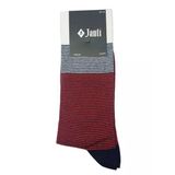 JTAW25CRP1660 PAMUK ELASTAN 1.KALİTE SOKET 40-44 BEDEN KIRMIZI LACİVERT BEYAZ MARİN RENKLER İNCE ÇİZGİLİ JANTİ ÇORAP