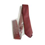 JTAW25KRV1677 KRAVAT%100 MİCROFİBER BORDO DÜZ JANTİ KRAVAT