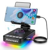 JTEMAN Erkekler Kadınlar için Hediyeler Telefon Standı Bluetooth Hoparlör Işık ve Güç Bankası, 360 Dönen Telefon Tutucu Baba Anne Koca için Havalı Teknoloji Hediyeler Benzersiz Doğum Günü Hediyesi