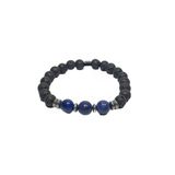 Jtss26blk1745 Lav Taşı Ve Lapis Lazuli Ceyt Doğaltaş Janti Bileklik