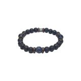 Jtss26blk1749 Lav Taşı Ve Lapis Lazuli Ceyt Doğaltaş Janti Bileklik