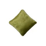 Ju Yaratıcı Tasarım Biyeli Kırlent Yastık Kılıfı Haki Rengi 50X50