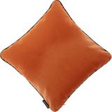 Ju Yaratıcı Tasarım Biyeli Kırlent Yastık Kılıfı Turuncu 50X50