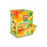 JUBBYS Soyulabilir Jelibon Mix 5,5gr 100 Adetli – Peelable Gummy Şeker Ananas, Muz ve Mango Aromalı