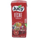 Jucy Vişne 200 ml Meyve Nektarı