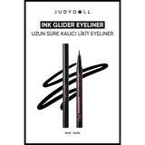 JUDYDOLL Ink Glider Likit Eyeliner Siyah | Waterproof | Uzun Süre Kalıcı | İnce Uçlu Eyeliner