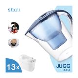 Jugg I Su Arıtma Sürahisi + 13 Adet Filtre I Pure+ Ve Maxtra+ Filtreleri İle Uyumlu