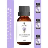 JUIWI Bitkisel Uçucu Koku Yağı Difüzör Esansı Buhurdanlık Yağı Lavanta Uçucu Yağı 10 ml