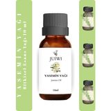 JUIWI Bitkisel Uçucu Koku Yağı Difüzör Esansı Buhurdanlık Yağı Yasemin Uçucu Yağı 10 ml