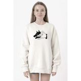 Jujutsu Kaisen Anime Divine Dogs Beyaz Kadın 2ip Sweatshirt