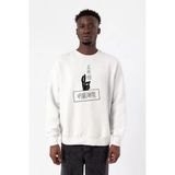 Jujutsu Kaisen Anime Gojo Satoru Beyaz Erkek 2ip Sweatshirt