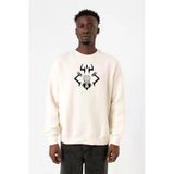 Jujutsu Kaisen Anime Sukuna Ryomen Unleash Ekru Erkek 2ip Sweatshirt