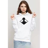 Jujutsu Kaisen Anime Sukuna White Head Beyaz Kadın 3İp Kapşonlu Sweatshirt