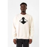 Jujutsu Kaisen Anime Sukuna White Head Ekru Erkek 2ip Sweatshirt