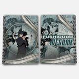 Jujutsu Kaisen Fushiguro Megumi Çizgisiz A4 Okul Defteri 72 Yaprak Model 1 - Baskılı