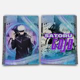 Jujutsu Kaisen Satoru Gojo Kareli A4 Okul Defteri 72 Yaprak Model 1 - Baskılı