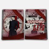 Jujutsu Kaisen Suguru Geto Kareli A4 Okul Defteri 72 Yaprak Model 1 - Baskılı