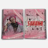 Jujutsu Kaisen Sukuna Çizgisiz A4 Okul Defteri 72 Yaprak Model 1 - Baskılı