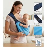 Jukon Yeni Nesil Bebek Çocuk Sling Yan Kanguru Ergonomik Nefes Alabilen Mesh Tasarım Ayarlanabilir Yumuşak Pamuklu
