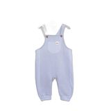 Julayla Cep Detaylı 3 İplik Bebek Salopeti mint 9-12 Ay