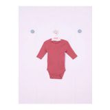 Julayla Kidaxi Uzun Kollu Çıtçıtlı Bebek Koyu Pembe Body Koyu pembe 1-3 AY